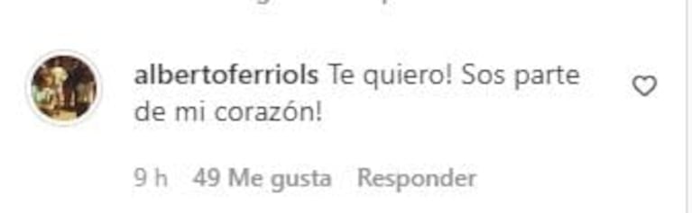 Noelia, la hija mayor de Beatriz Salomón, a Alberto Ferriols: "No sé que sería de mi vida si no me hubieras encontrado"