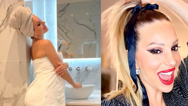 Noelia Marzol mostró la increíble remodelación de su baño.