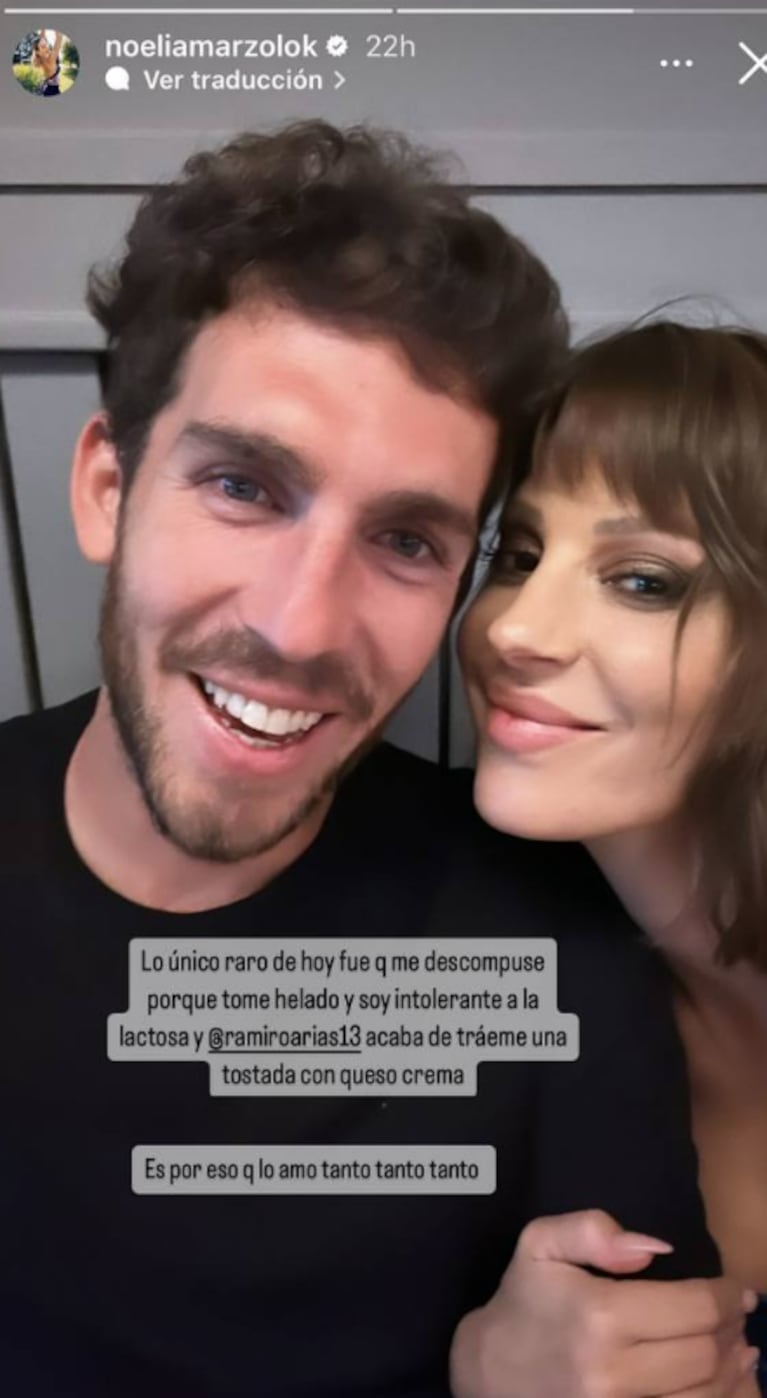 Noelia Marzol reveló el motivo por el cual se descompuso en su casa: "No pude levantarme en todo el día"