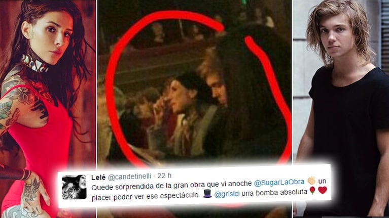 ¿Nuevo romance? La primera foto de Cande Tinelli y Franco Masini: cita a solas en una noche de teatro