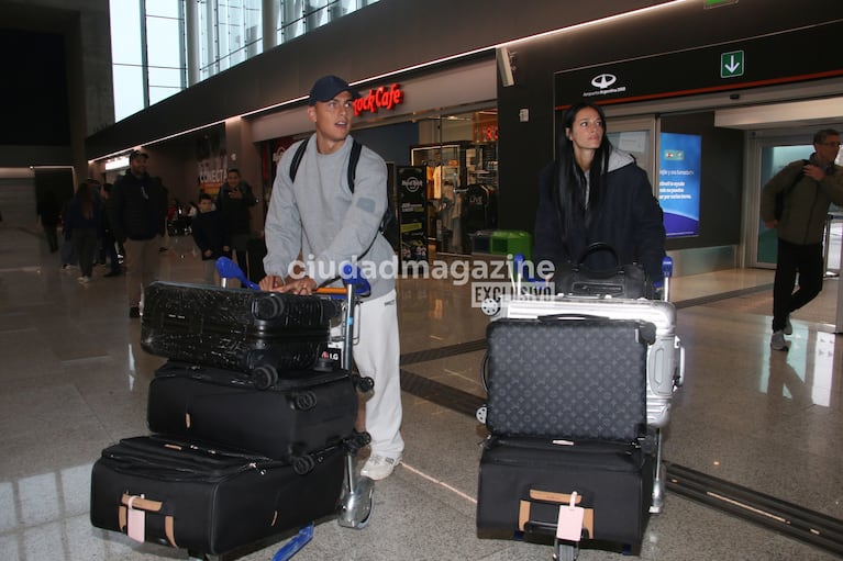 Oriana Sabatini y Paulo Dybala