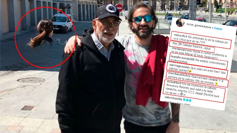 Oscar González Oro publicó una llamativa foto