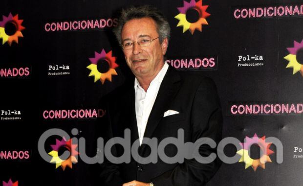 Oscar Martínez en la presentación de Condicionados, la nueva serie de El Trece. (Foto: Jennifer Rubio)