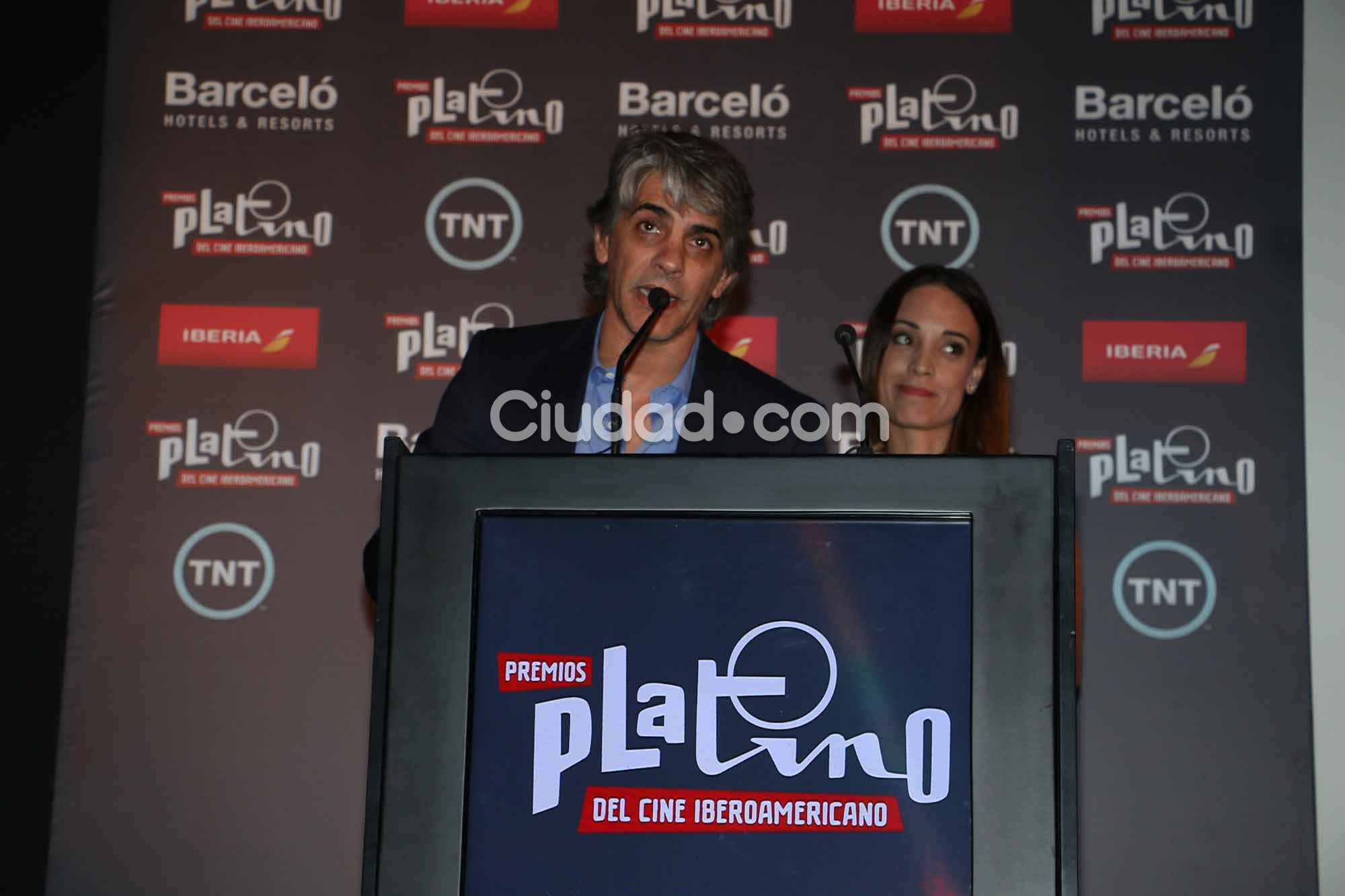 Pablo Echarri, en las nominaciones de los Premios Platino (Foto: Movilpress)