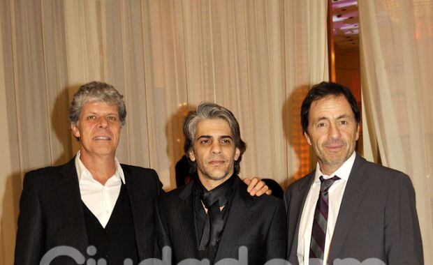 Pablo Echarri y Martín Seefeld en la entrega de los premios Fund TV. (Foto: Jennifer Rubio)