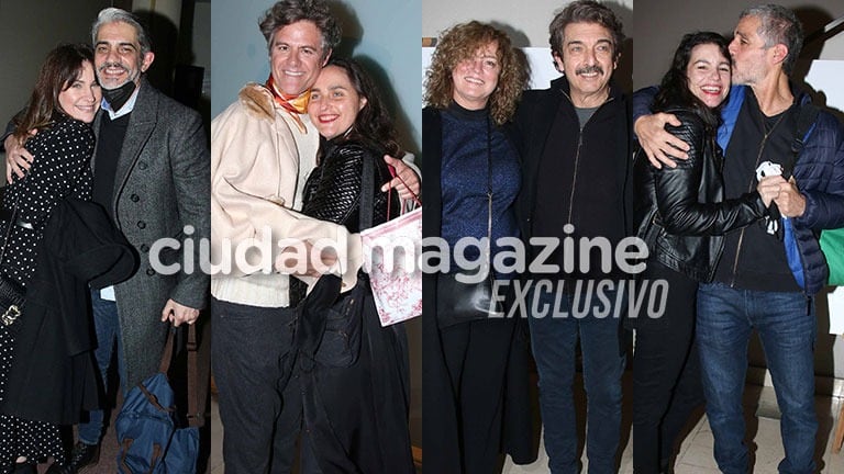 Pablo Echarri y Nancy Dupláa, Mike Amigorena y Sofía Vitola, Ricardo Darín y Florencia Bass, Germán Palacios y Marina Glezer (Fotos: Movilpress)