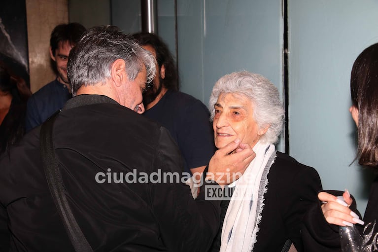 Pablo Echarri y su mamá, Telma. Foto: Movilpress