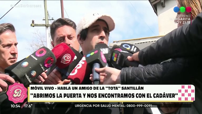 Pablo, el amigo de la Tota Santillán.