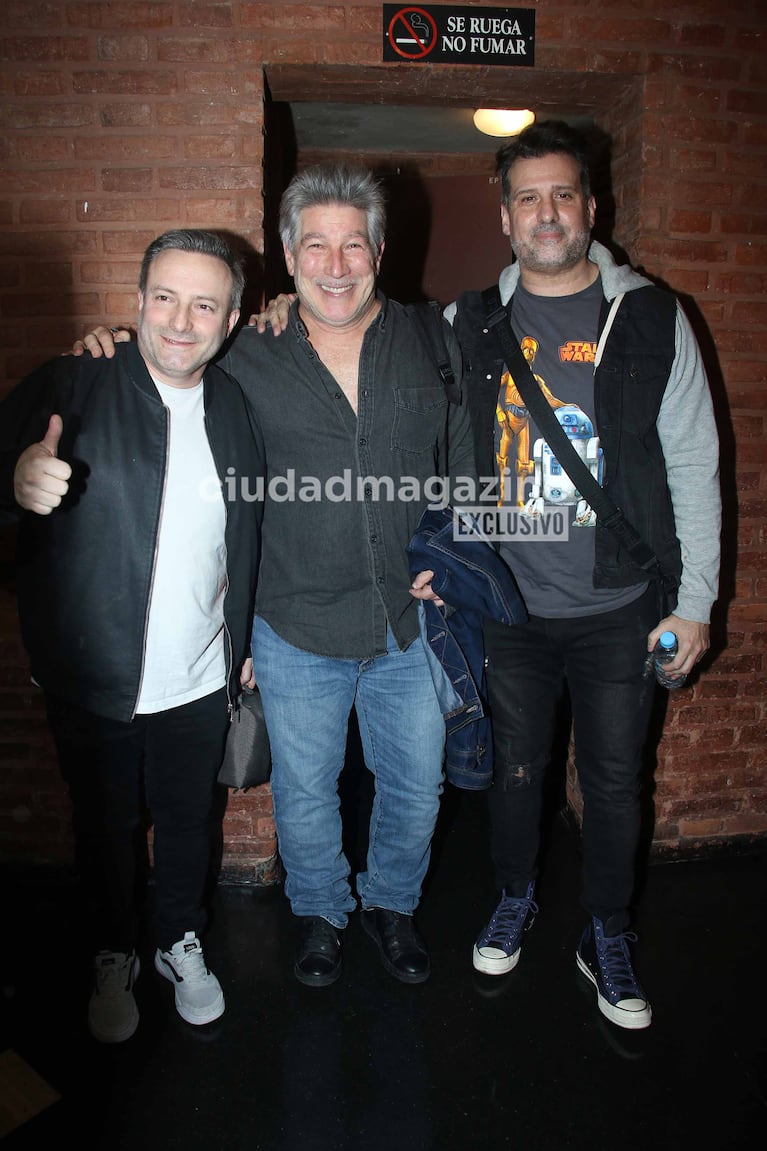 Pachu Peña, José María Listorti y Sebatián Almada estrenaron Tertawa (Foto: Movilpress).