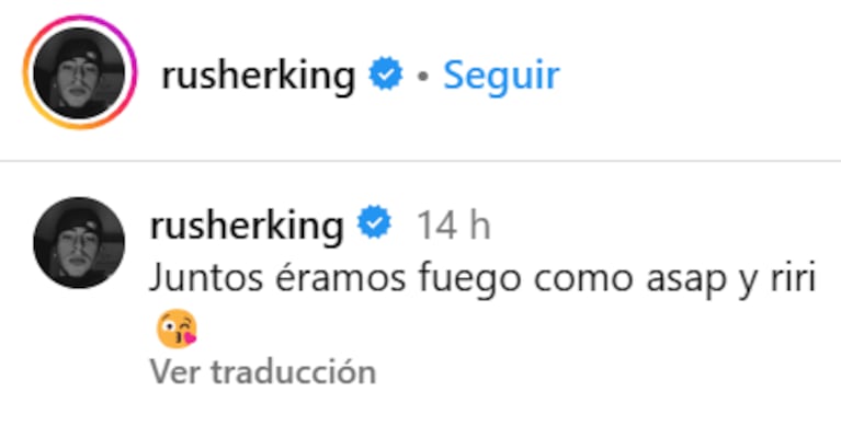 ¿Palito para China Suárez? Rusherking sorprendió con un mensaje en sus redes: “Juntos éramos… " 