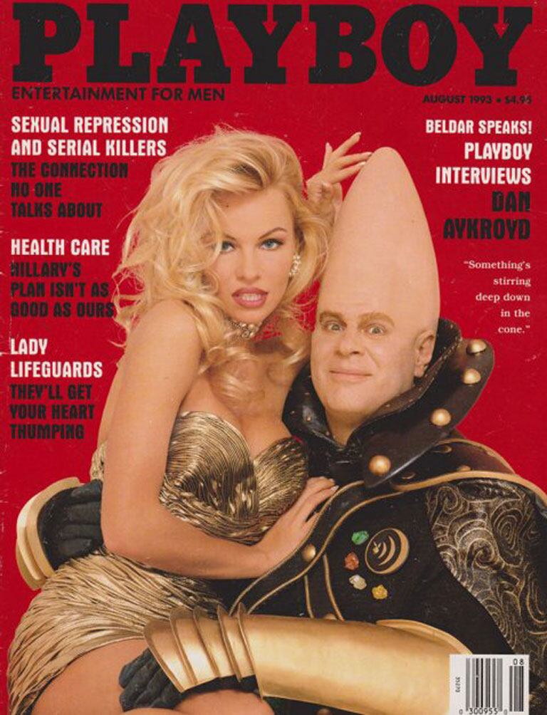 Pamela Anderson en la portada de la revista Playboy de agosto 1993. (Foto: Web)