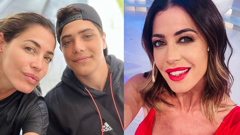 Pamela David compartió la foto más linda con su hijo por sus 15 años.