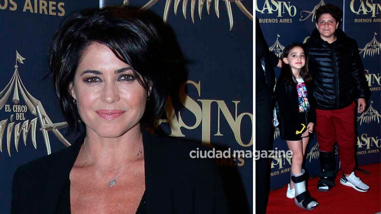 Pamela David contó cómo fue que sus dos hijos se lesionaron la pierna derecha, ¡con un día de diferencia!