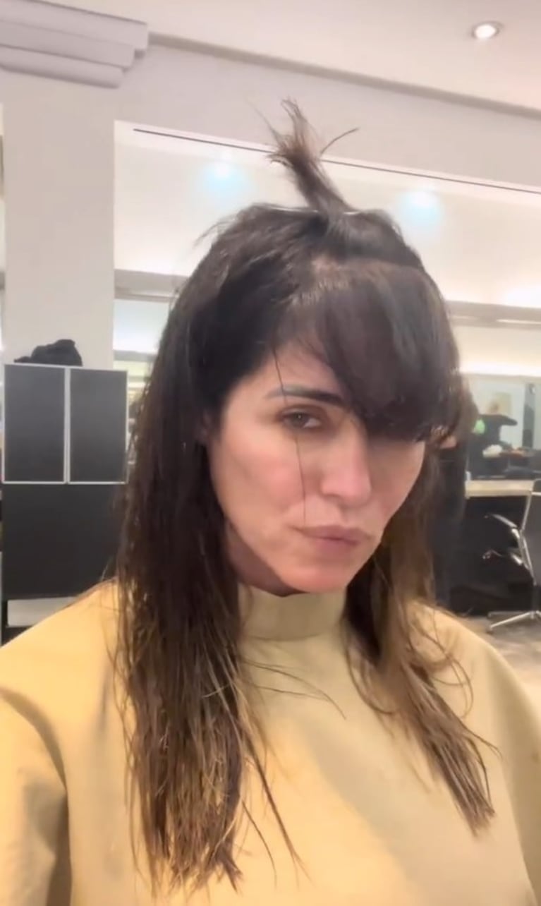 Pamela David se animó a un radical cambio de look y mostró el resultado