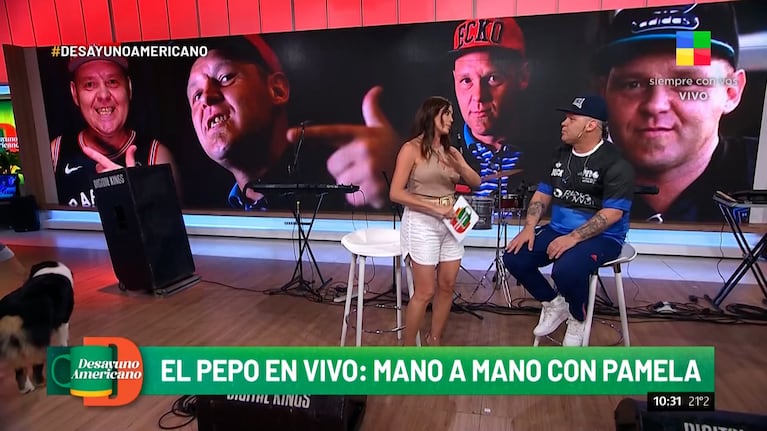 Pamela David tuvo un tierno infiltrado en su programa, pero lo echó en vivo