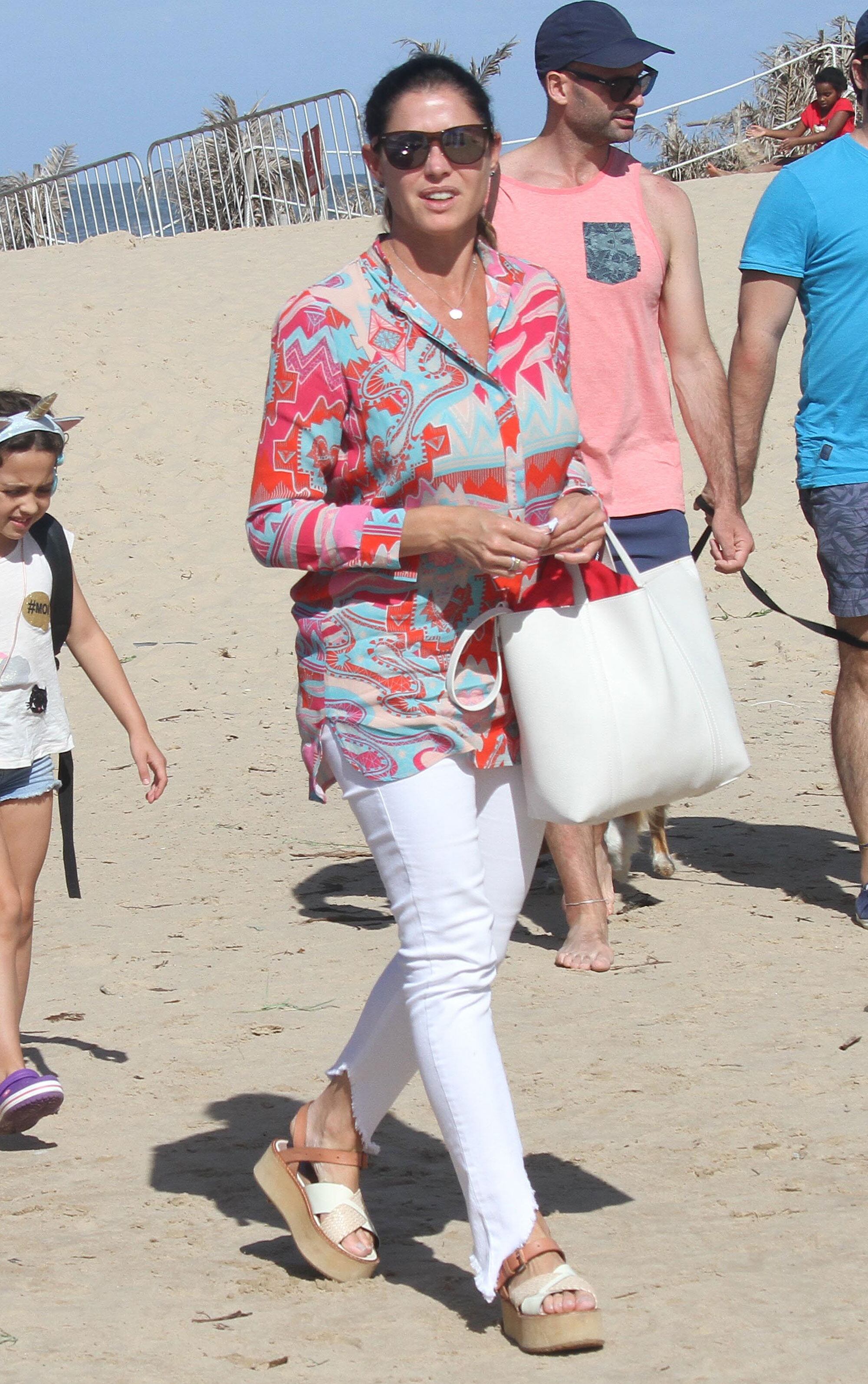 Pamela David y los mejores looks playeros de los famosos en Punta del Este. (Foto: GM Press)