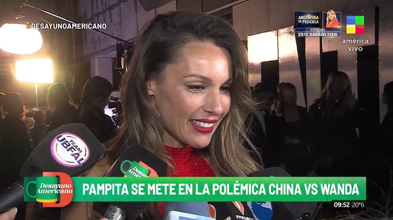 Pampita.