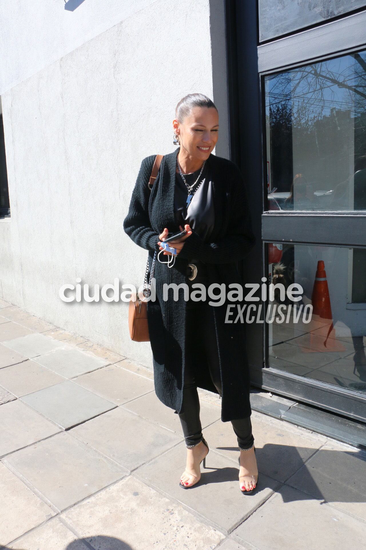 Pampita, a la salida de la productora tras la separación de Benjamín Vicuña y China Suárez (Foto: Movilpress)