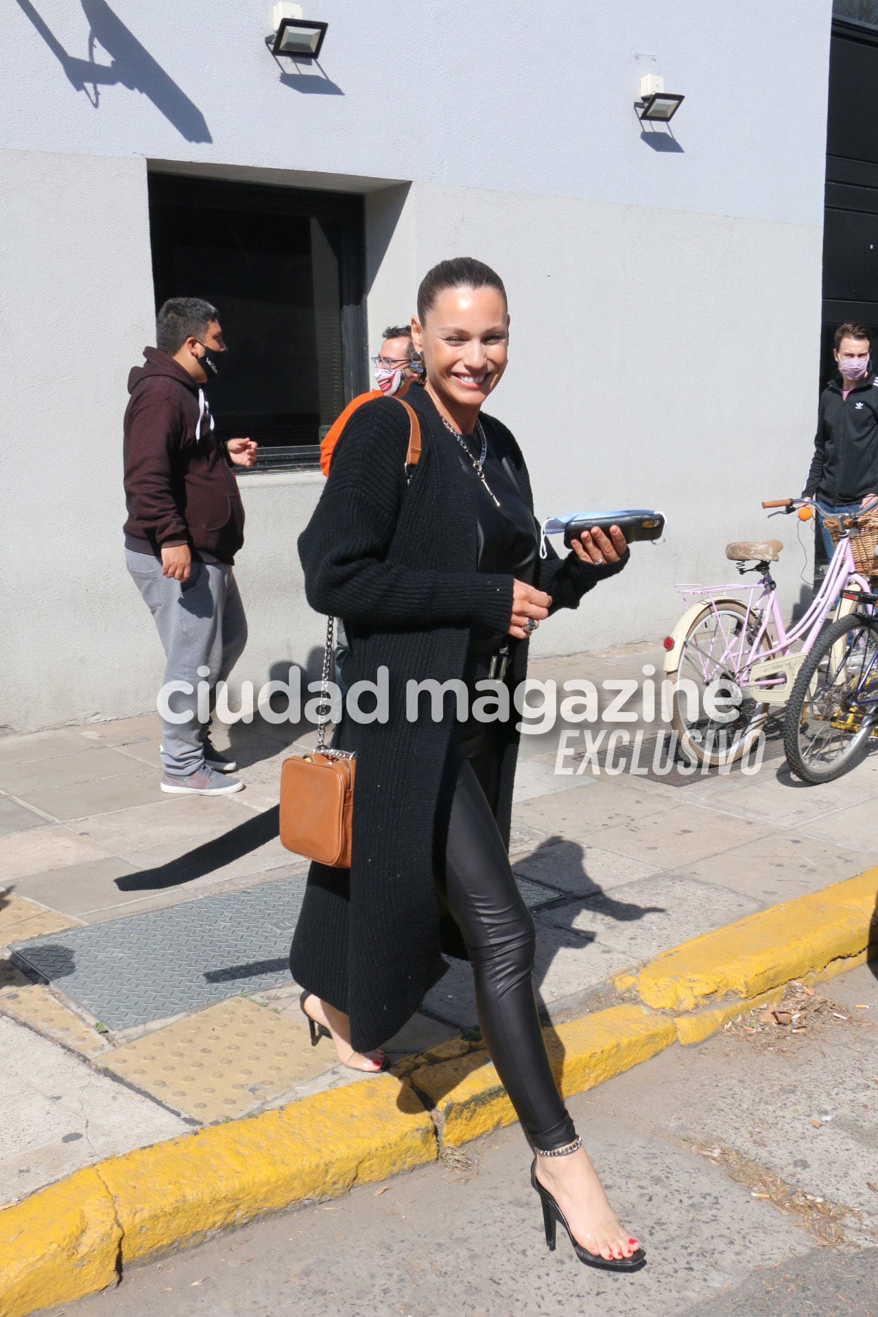 Pampita, a la salida de la productora tras la separación de Benjamín Vicuña y China Suárez (Foto: Movilpress)