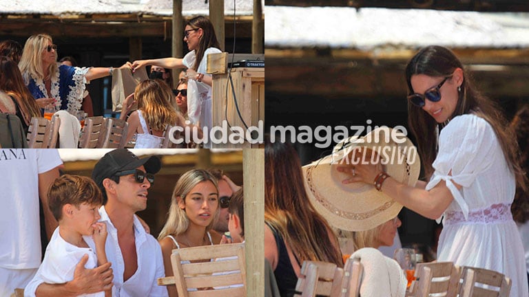 Pampita celebró con amigos y familiares en Punta del Este (Fotos: GM Press).