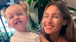 Pampita compartió fotos de su infancia y se comparó con su hija Ana Garcia Moritan.