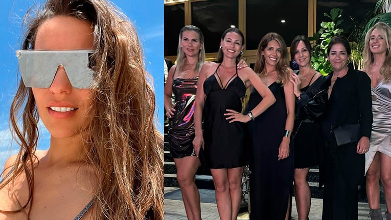 Pampita compartió las fotos de su divertida salida con amigas en Miami.