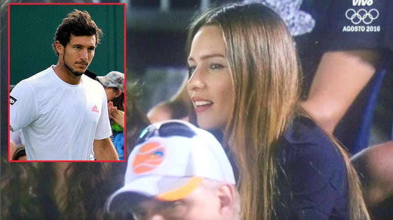 Pampita fue a ver a Pico Mónaco a Miami (Fotos: Captura y Web)