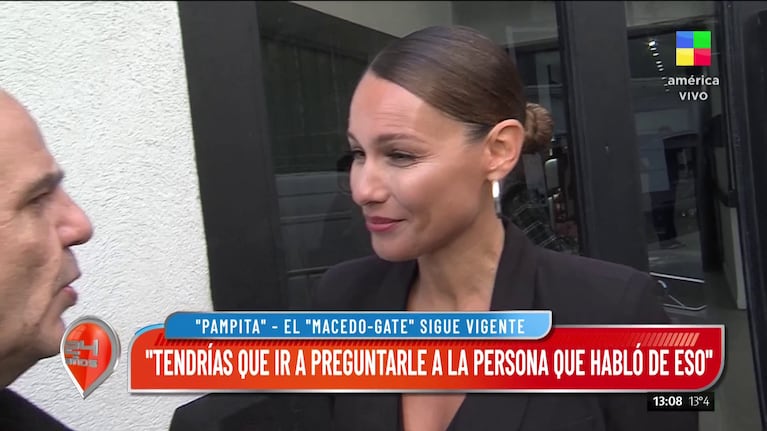 Pampita habló con Intrusos.