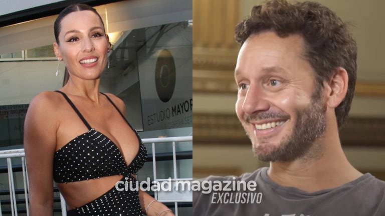 Pampita habló de si besaría a Benjamín Vicuña en una película. Fotos: Movilpress