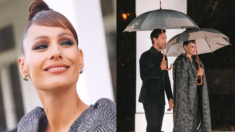 Pampita impactó con su glamuroso look en El Hotel de los Famosos.