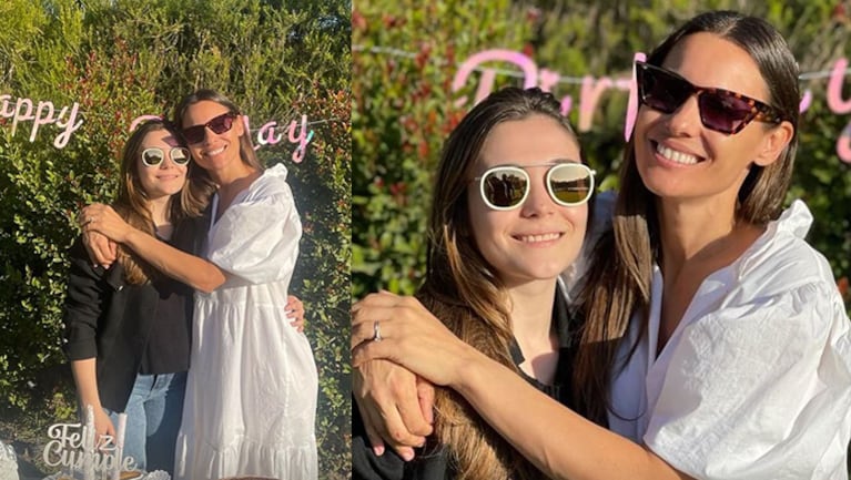 Pampita le celebró el cumple a su sobrina Brisa Ardohain al aire libre.