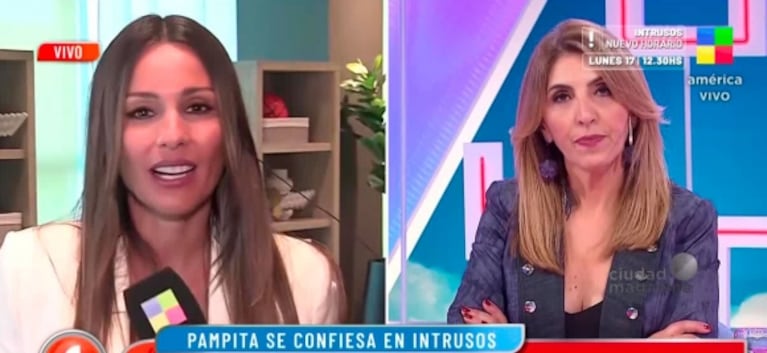 Pampita opinó a fondo de las cirugías estéticas y de la salud de Silvina Luna: "La vi frágil"