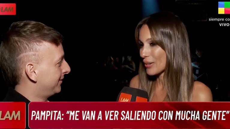 Pampita respondió si tiene ganas de enamorarse, a un mes de la separación de Roberto García Moritán