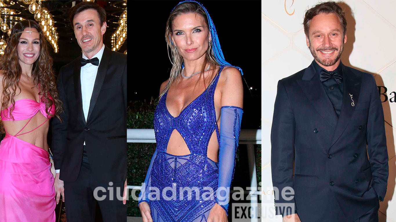 Pampita, Roberto García Moritán, Sofía Zámolo y Benjamín Vicuña (Fotos: Movilpress).