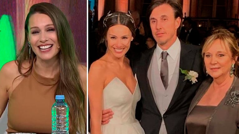 Pampita, Roberto García Moritán y Lucía Fernández Llanos