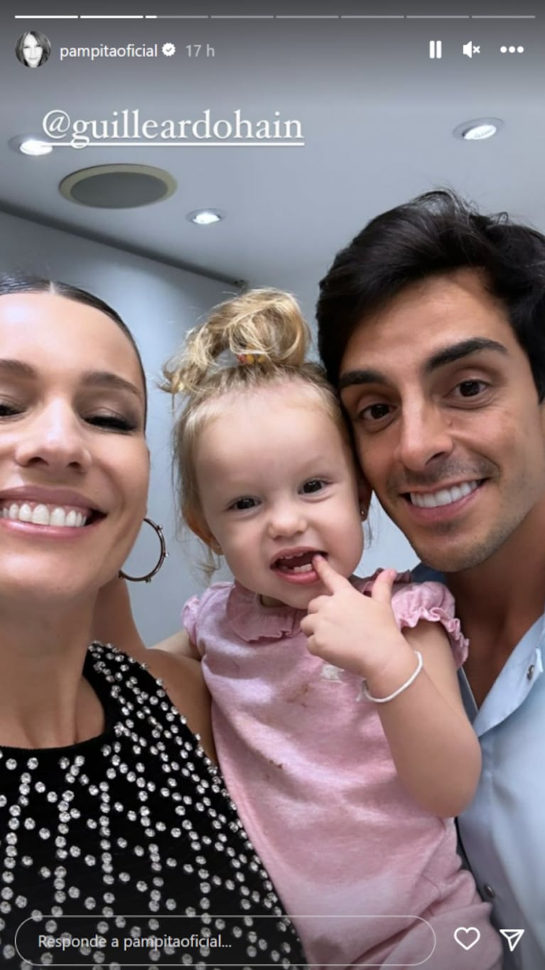 Pampita saludó a su hermano Guillermo por su cumpleaños con una inédita foto retro de cuando eran niños