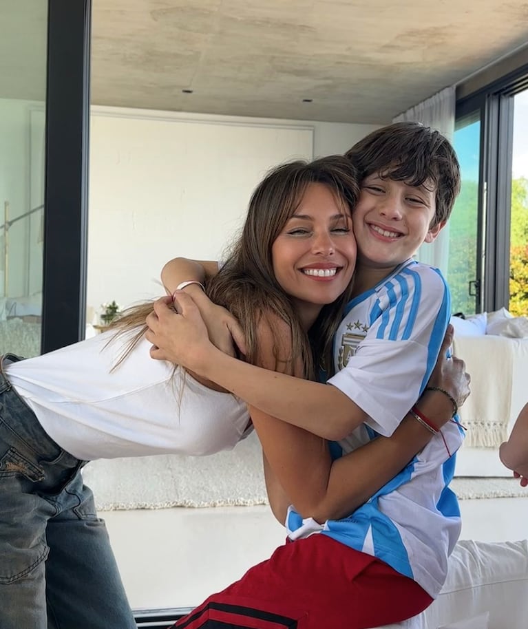 Pampita y Benicio.