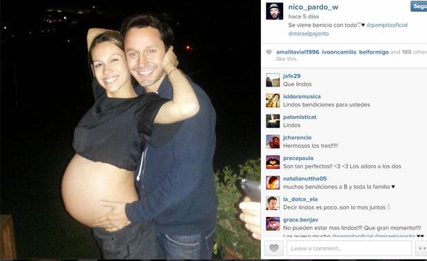 Pampita y Benjamín: una foto súper tierna de su dulce espera (Foto: Instagram). 