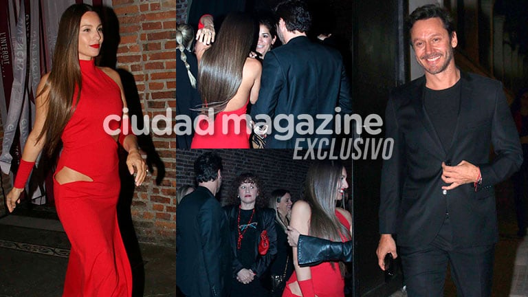 Pampita y Benjamín Vicuñas juntos en un evento (Fotos: Movilpress)