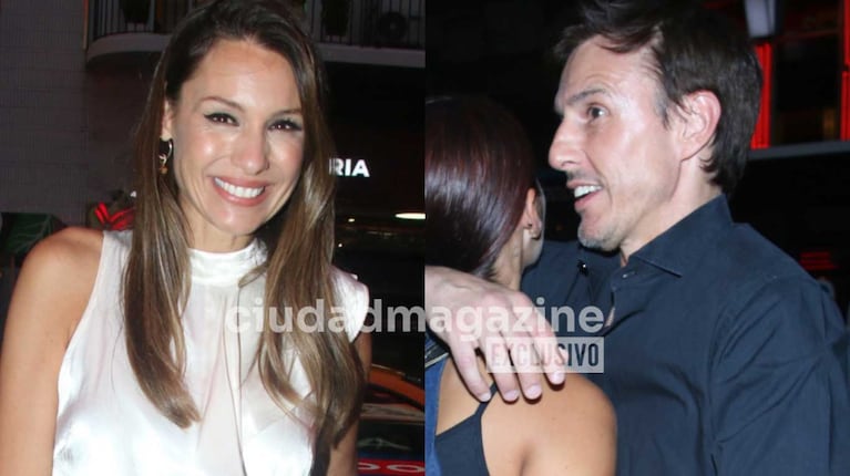 Pampita y García Moritán se vieron las caras públicamente tras dos meses y medio (Foto: Movilpress)