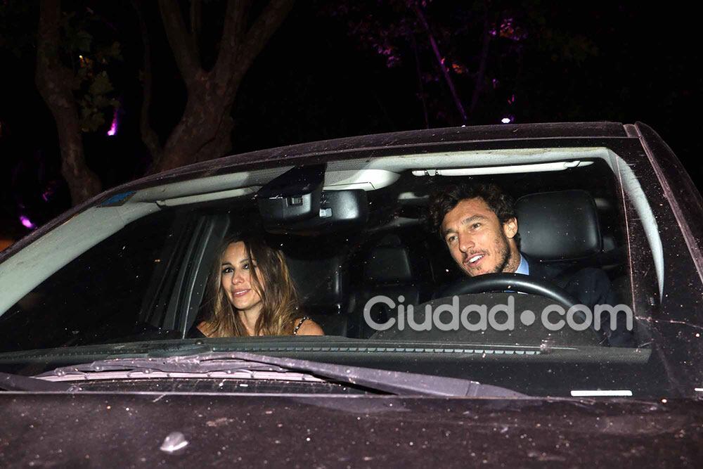 Pampita y Pico Mónaco, juntos en el Hipódromo de Palermo. Foto: Movilpress.