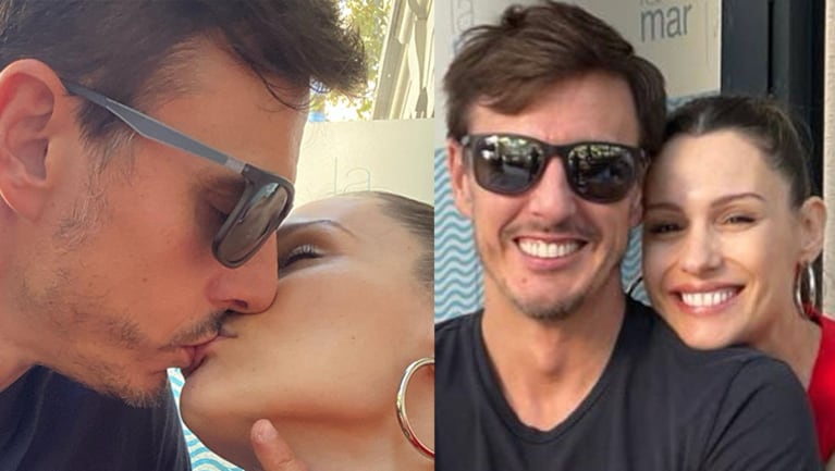 Pampita y Roberto celebraron el Día del Beso yendo a almorzar afuera.