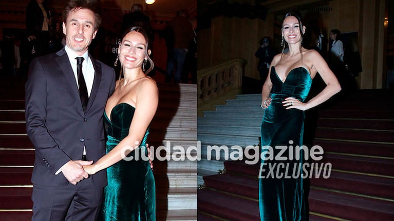 Pampita y Roberto García Moritán, enamorados y elegantes (Fotos: Movilpress).