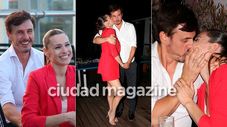 Pampita y Roberto García Moritán estuvieron a los besos en una subasta solidaria, mientras crece el rumor de embarazo