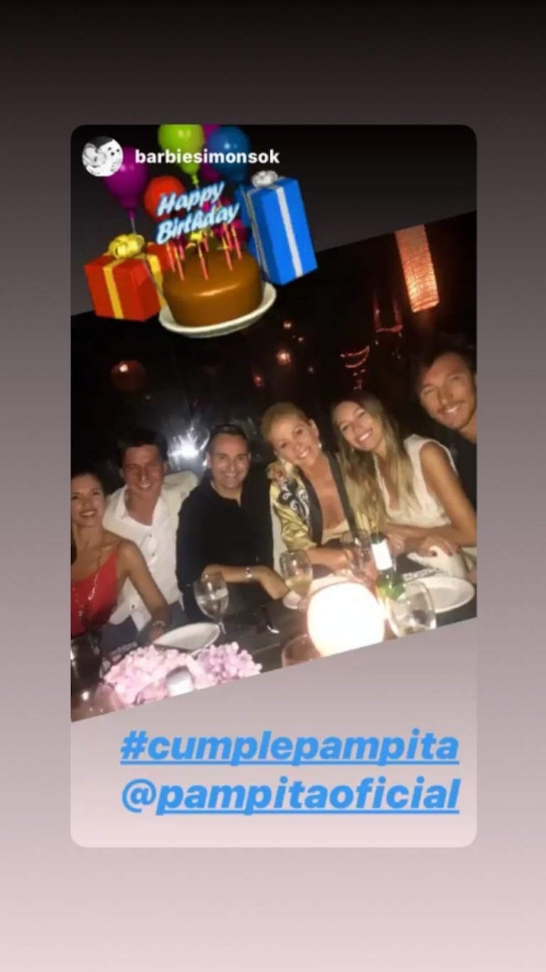 Pampita y su fiesta de cumple ¡adelantada 5 días! junto a Pico Mónaco: el motivo de su "trampa" al calendario