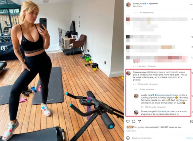 Pampito, letal al ver la cara de Icardi en el video con el que Wanda Nara desactivó la versión de crisis: "Es de pocos amigos"