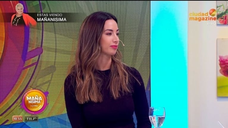 Pampito mandó al frente a Estefi Berardi luego de que revelara que está saliendo con alguien: el video