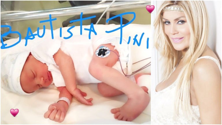 Panam presentó en sociedad a su hijo Bautista (Fotos: Instagram)