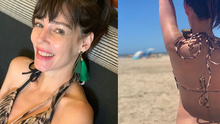 Paola Krum compartió las fotos más lindas desde la playa.