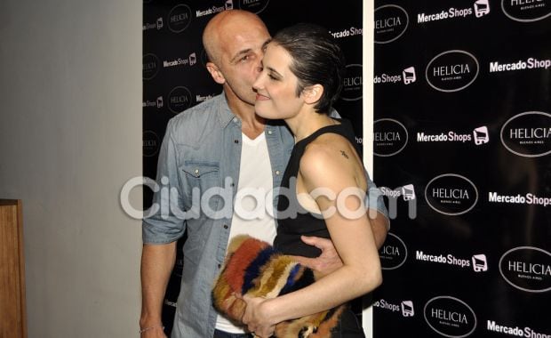 Papá e hija: Rubén con Florencia Torrente. (Foto: Jennifer Rubio-Ciudad.com)